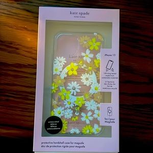 Brand new flower print Kate Spade ♠️ IPhone 13 case.